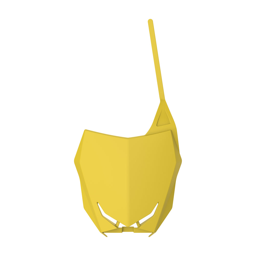 Polisport Front Number Plate SUZUKI RM-Z250 19-23, RM-Z450 18-23 Yellow