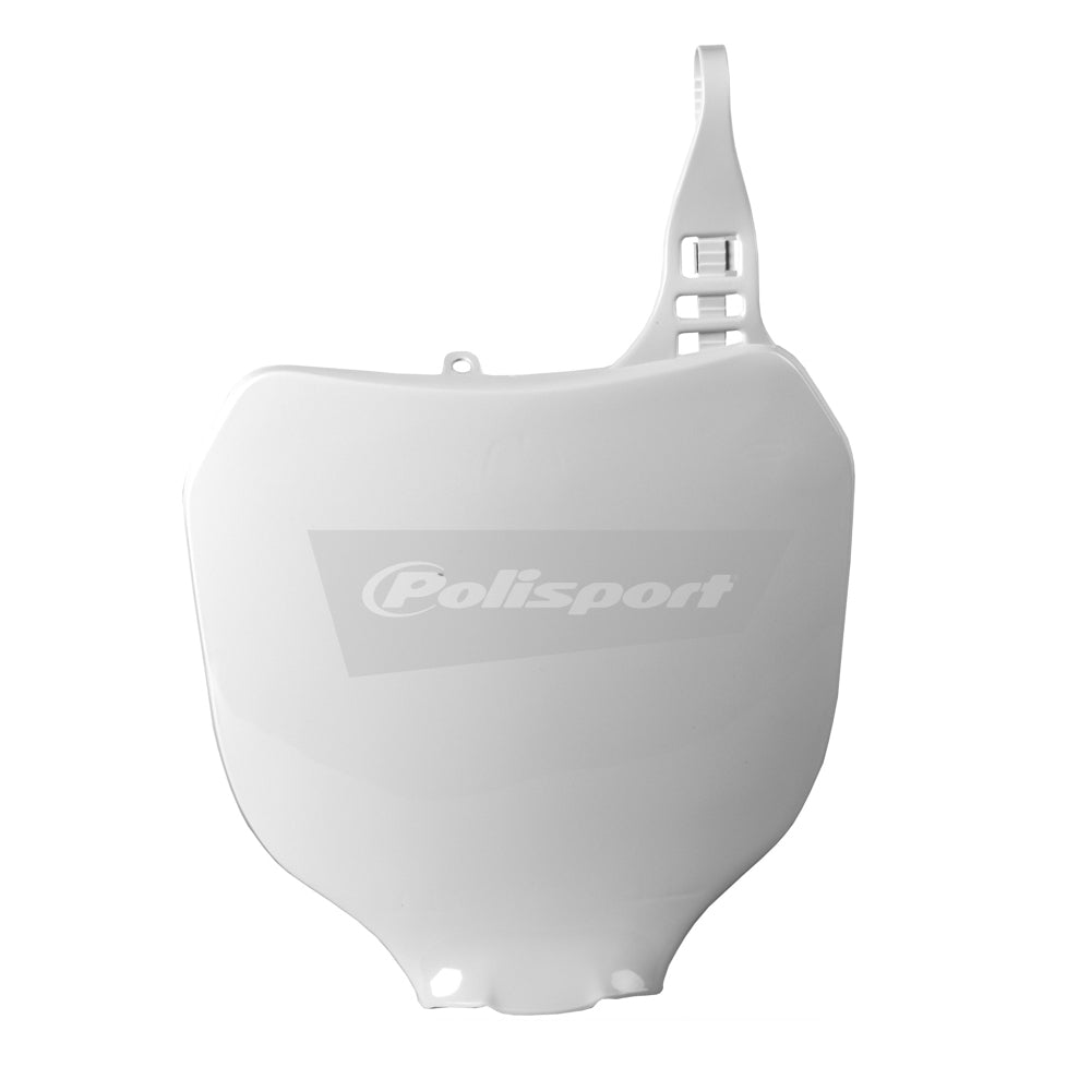 Polisport Front Number Plate YAMAHA YZ/YZF 00-04 White
