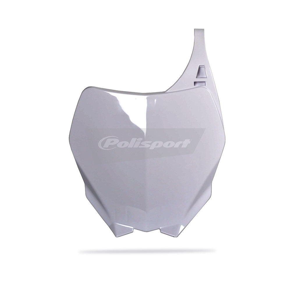 Polisport Front Number Plate YAMAHA YZ125/250 05-14 YZF 05-09 White