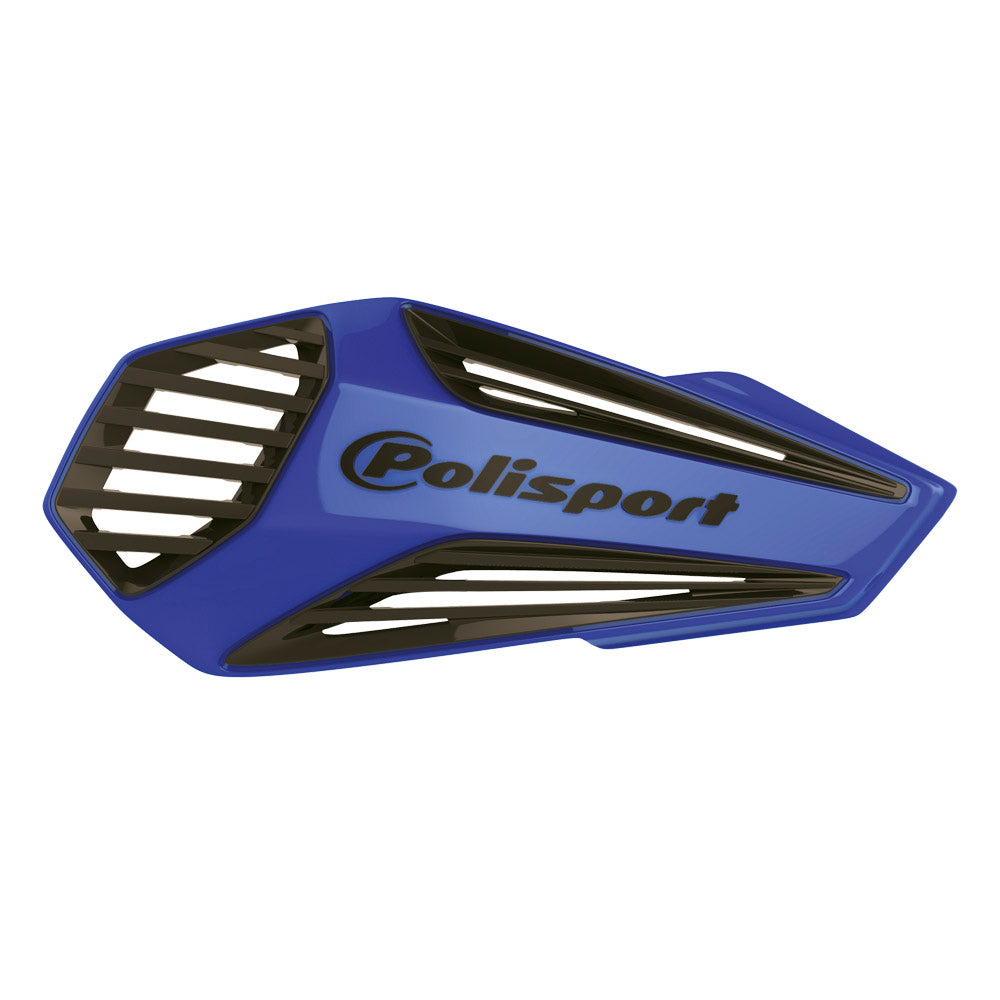 Polisport MX Air Hand Guard with universal Fitting Kit Blue/Black