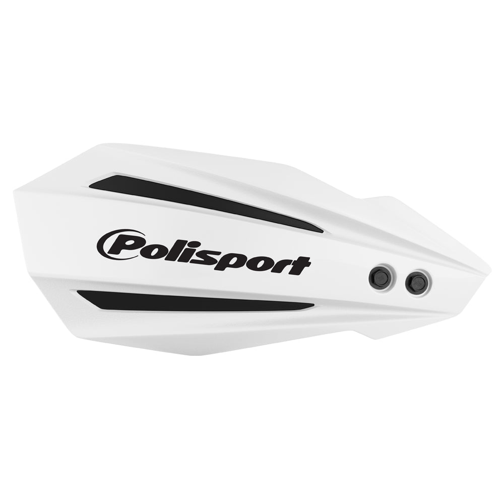 Polisport Bullit Hand Guards GAS/HQV MC/MC-F 24-26, EC/EC-F 21-26, TE/FE 22-24 White/Black