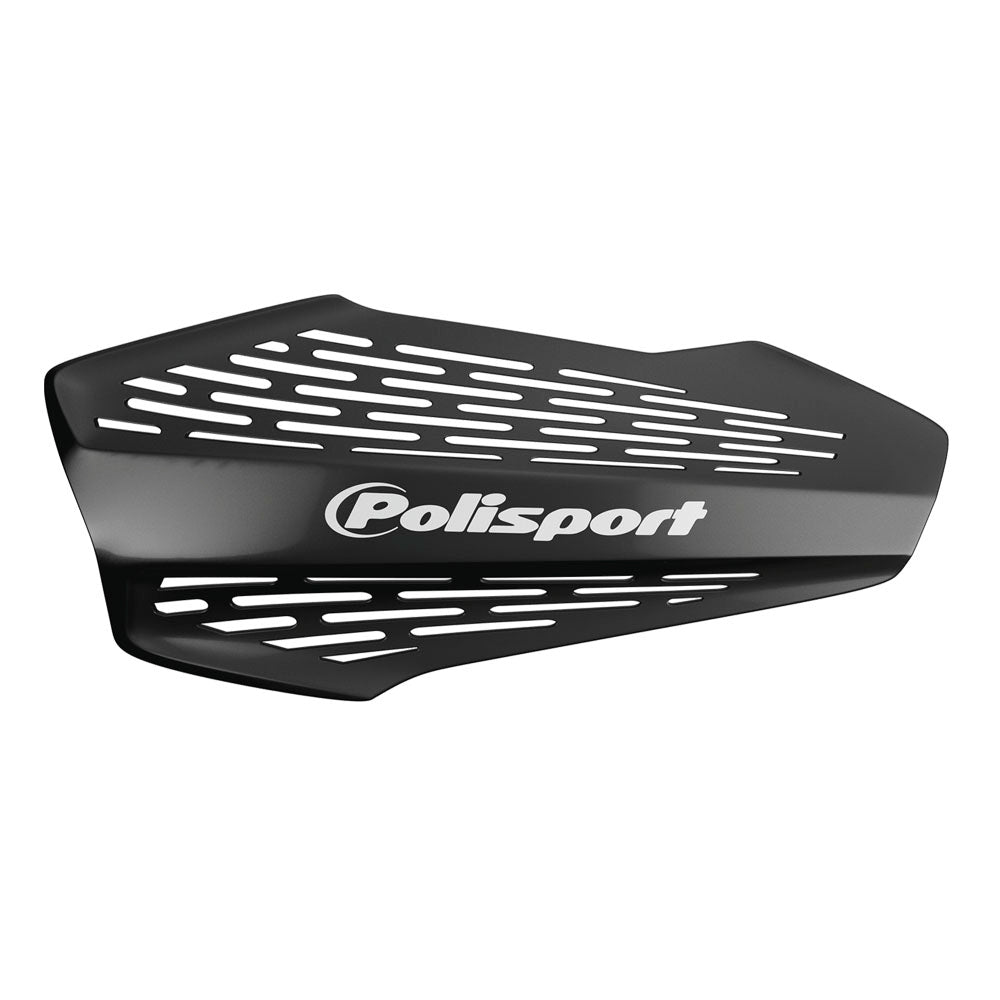Polisport MX Force Hand Guard with universal Fitting Kit Black