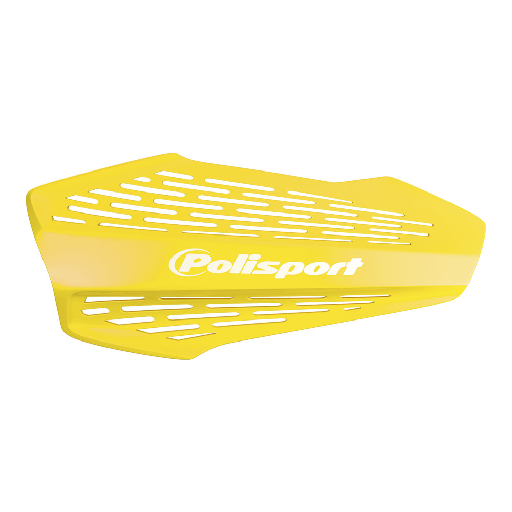 Polisport MX Force Hand Guard with universal Fitting Kit Yellow