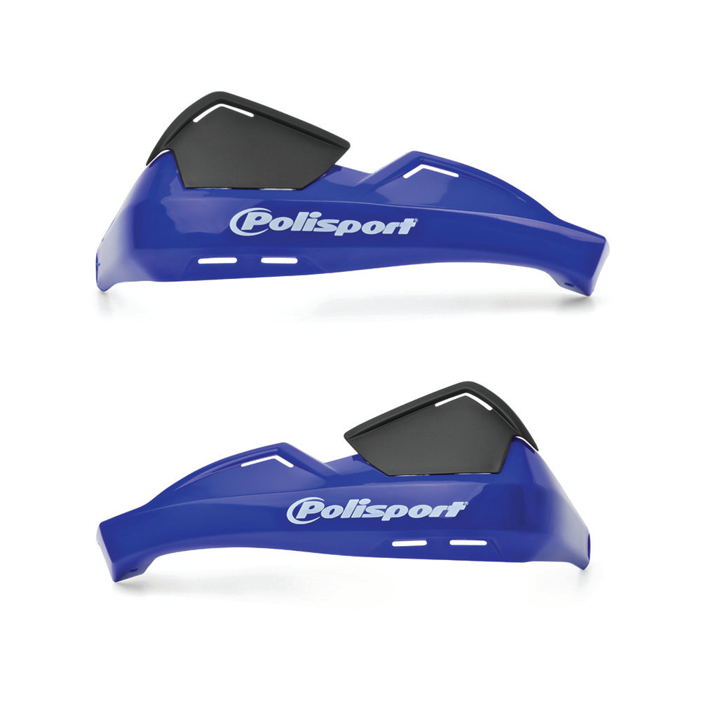 Polisport Evolution Integral Hand Guards with Fitting Kit Blue