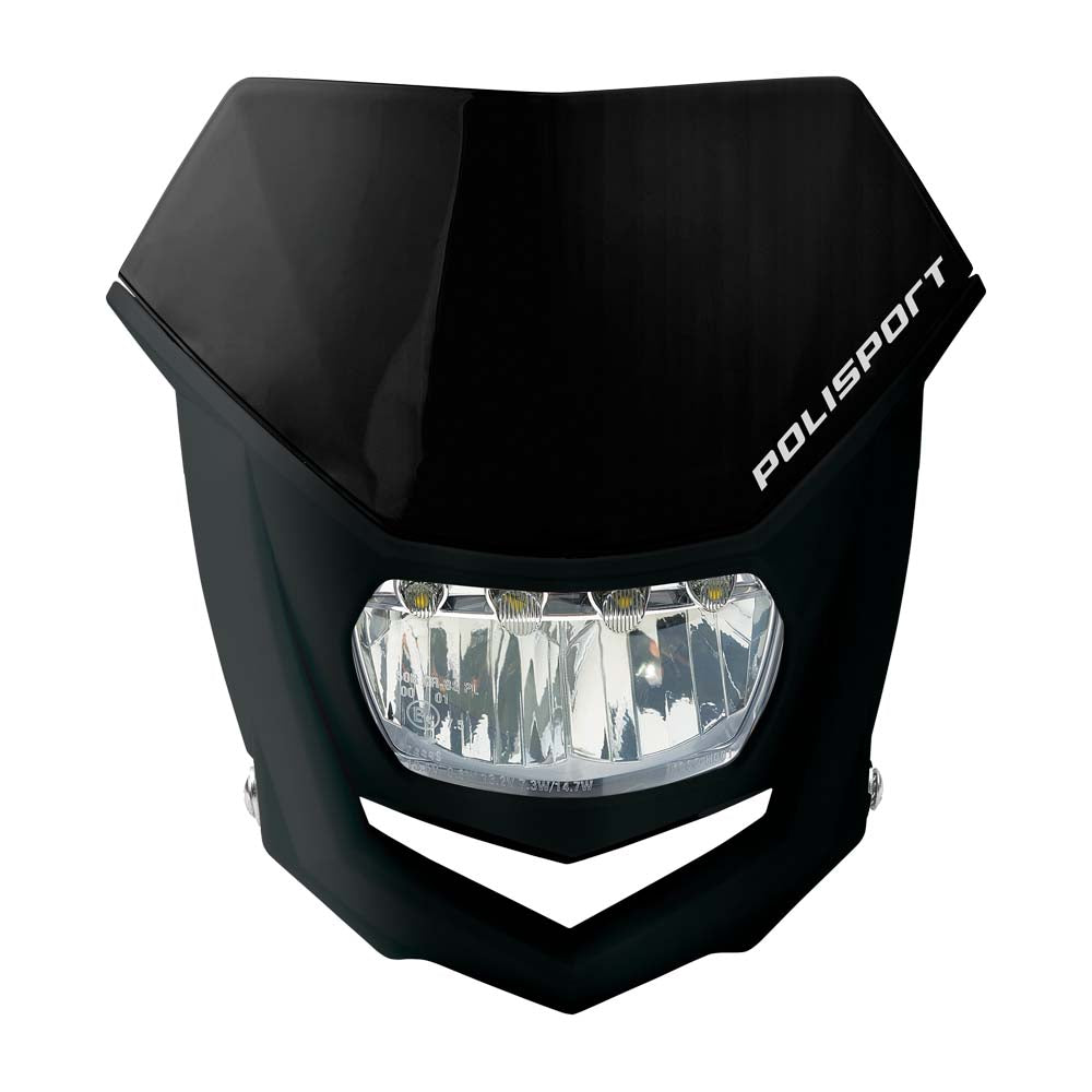 Polisport LED Halo Headlight Black