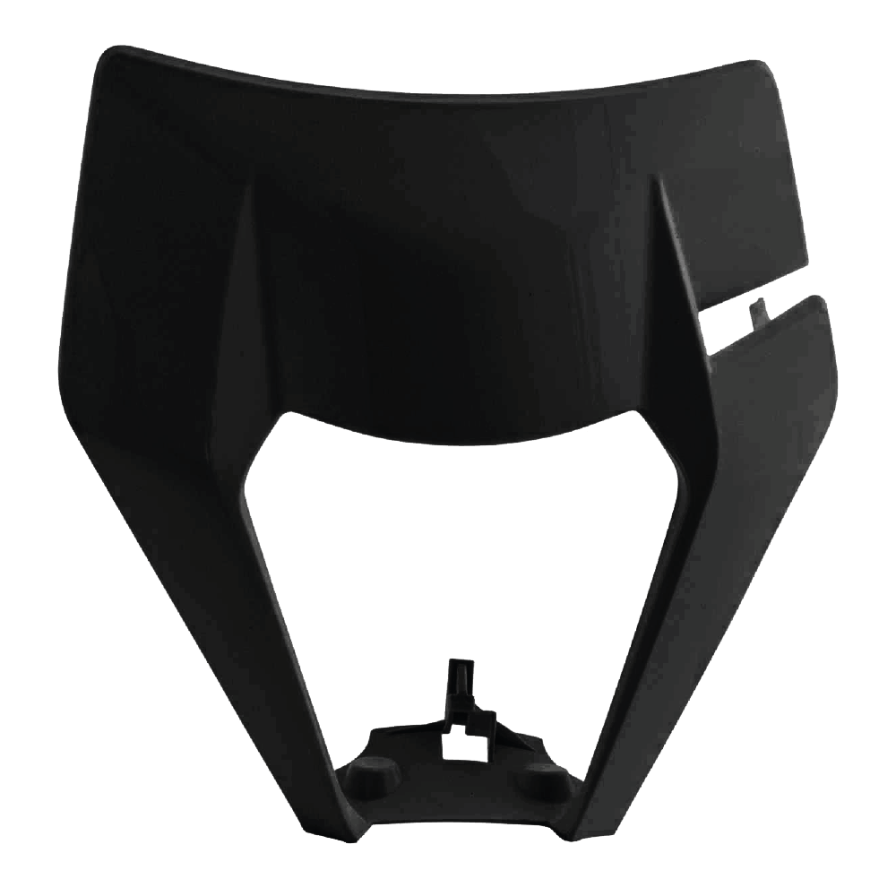 Polisport Headlight Mask KTM EXC/EXC-F/XC-W/XCF-W 20-23 Black