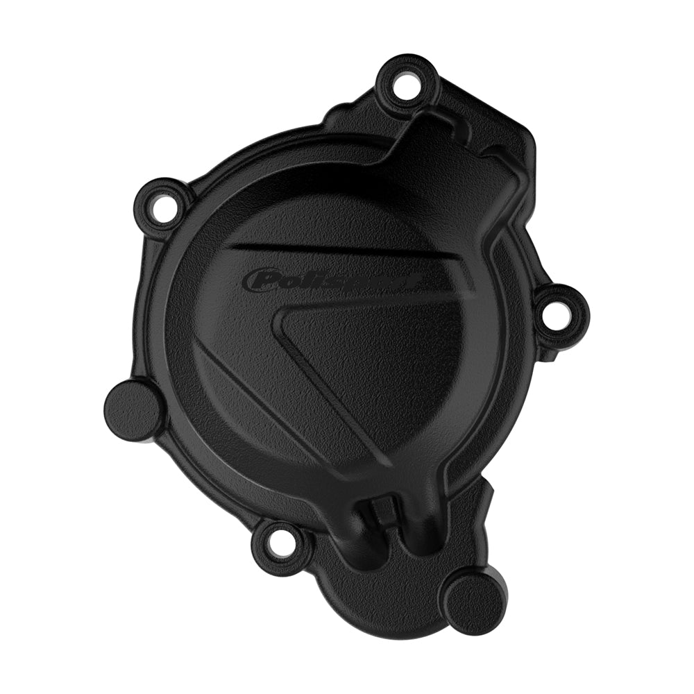 Polisport Ignition Cover Protector KTM/HQV/GAS SX125-150 16-22, TC125 16-22, MC125 21-23 Black