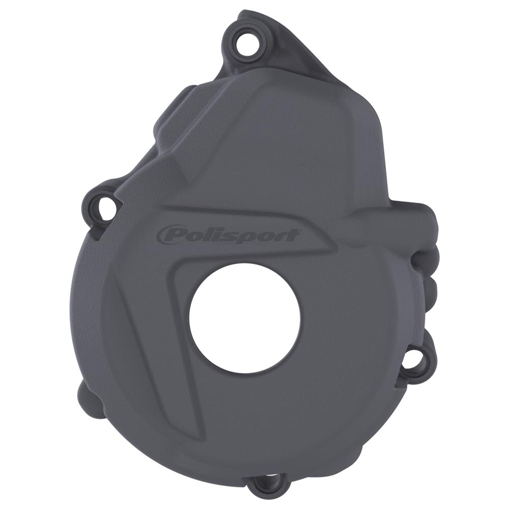 Polisport Ignition Cover Protector KTM/HQV/GAS EXC-F250-350 17-23, FE250-350 17-23, EC250F/350F 21-23 Grey