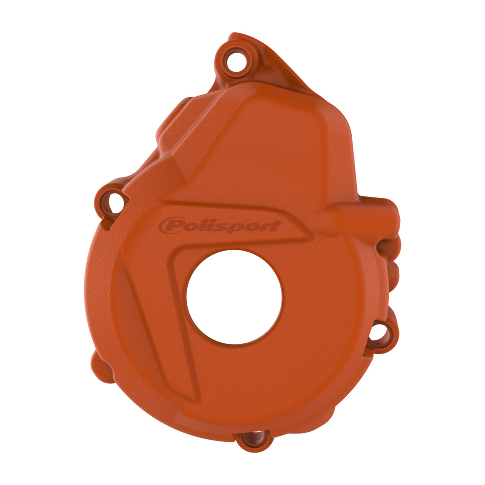 Polisport Ignition Cover Protector KTM/HQV/GAS EXC-F250-350 17-23, FE250-350 17-23, EC250F/350F 21-23 Orange