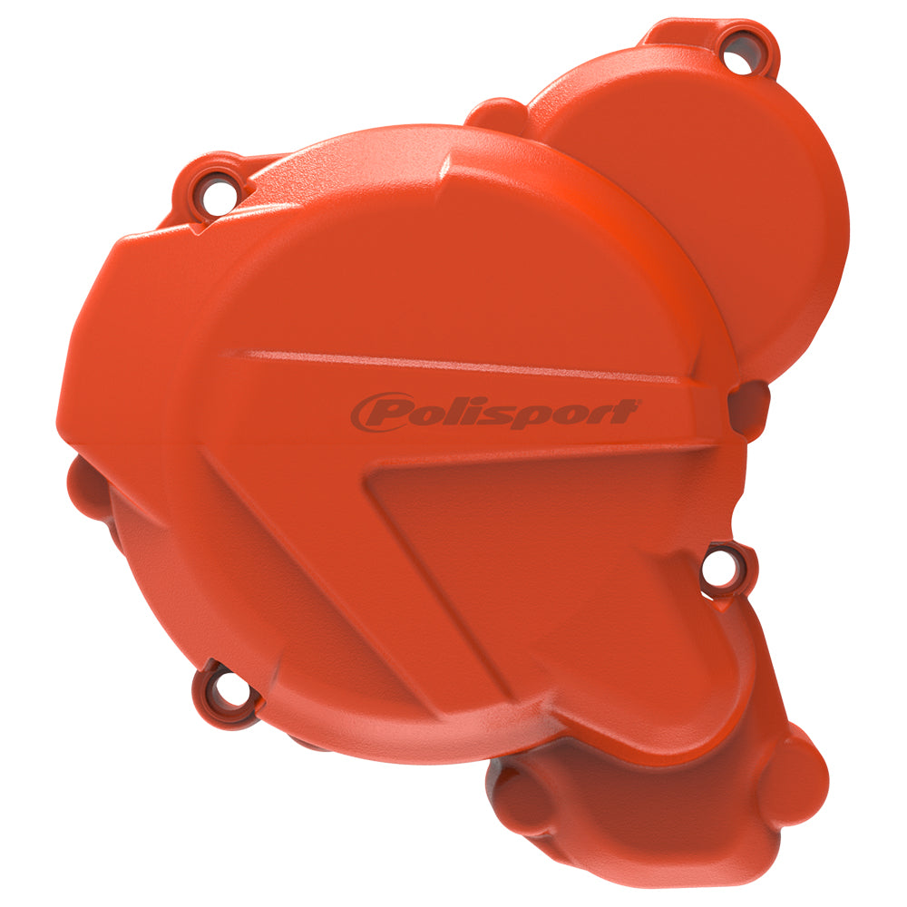 Polisport Ignition Cover Protector KTM/HQV/GAS EXC-TPI/TE 250I-300I 17-23, EC/EX250-300 21-23 Orange
