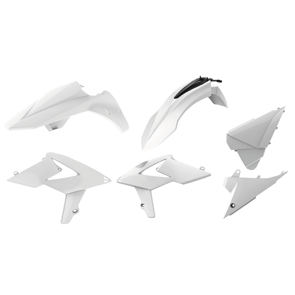 Polisport Plastic Kit BETA 250-520RR 2T+4T 13-17 White