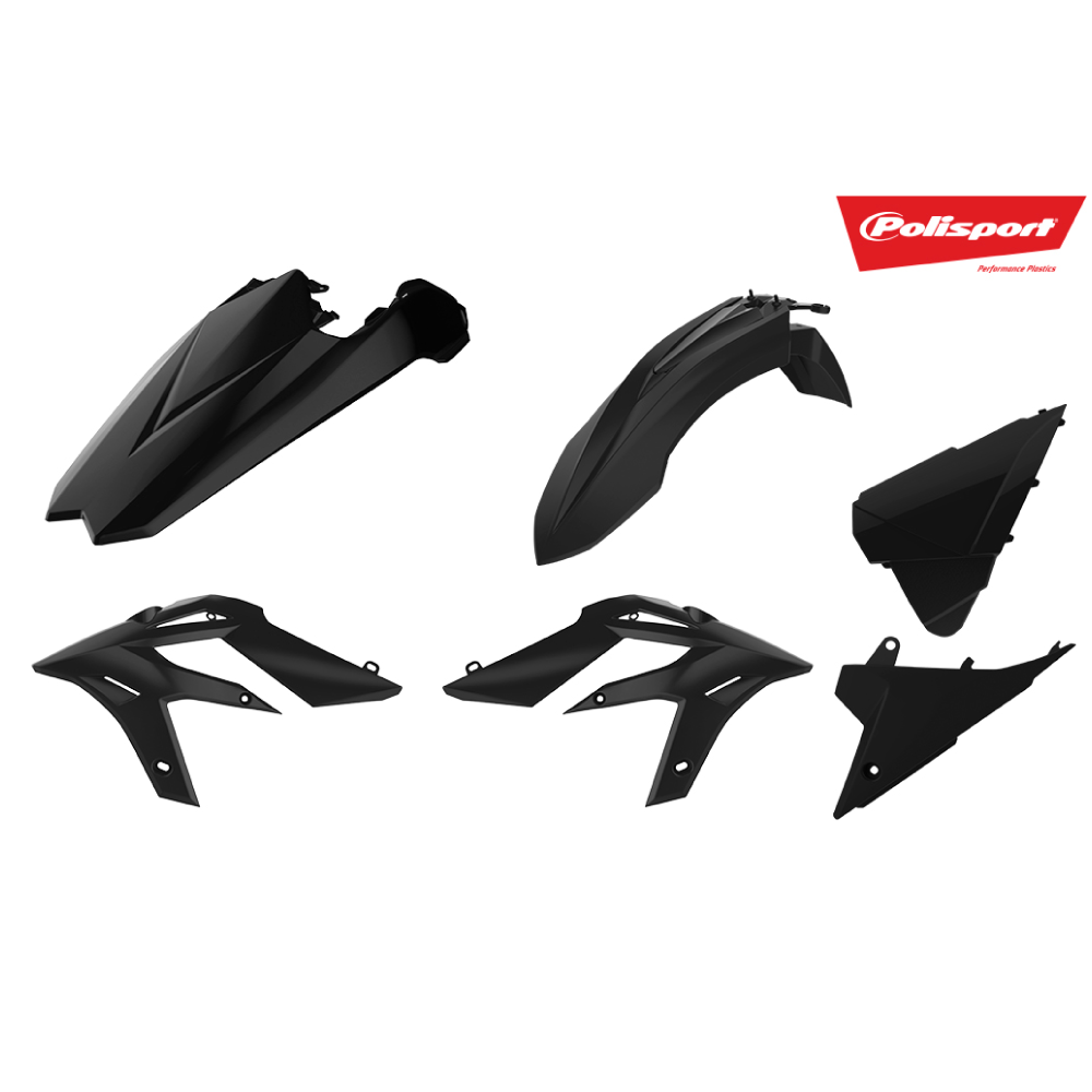 Polisport Plastic Kit BETA 250-300 X-Trainer 15-19 Black