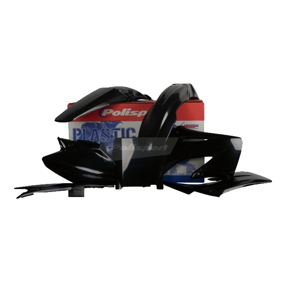 Polisport Plastic Kit HONDA CR125-250 04-07 Black