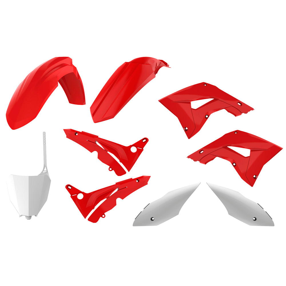 Polisport Plastic Kit HONDA Restyle Kit CR125-250 02-07 (Restyle to CRF450R 17-20) OEM