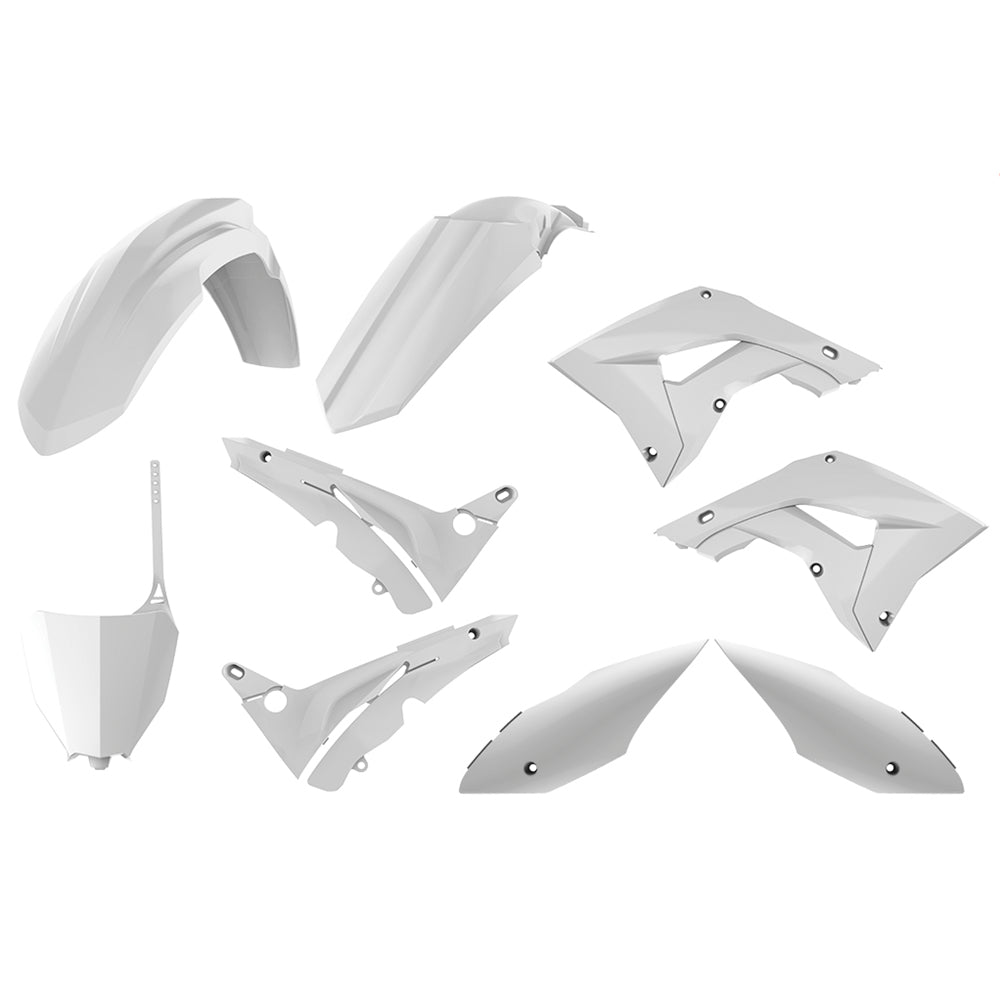 Polisport Plastic Kit HONDA Restyle Kit CR125-250 02-07 (Restyle to CRF450R 17-20) White