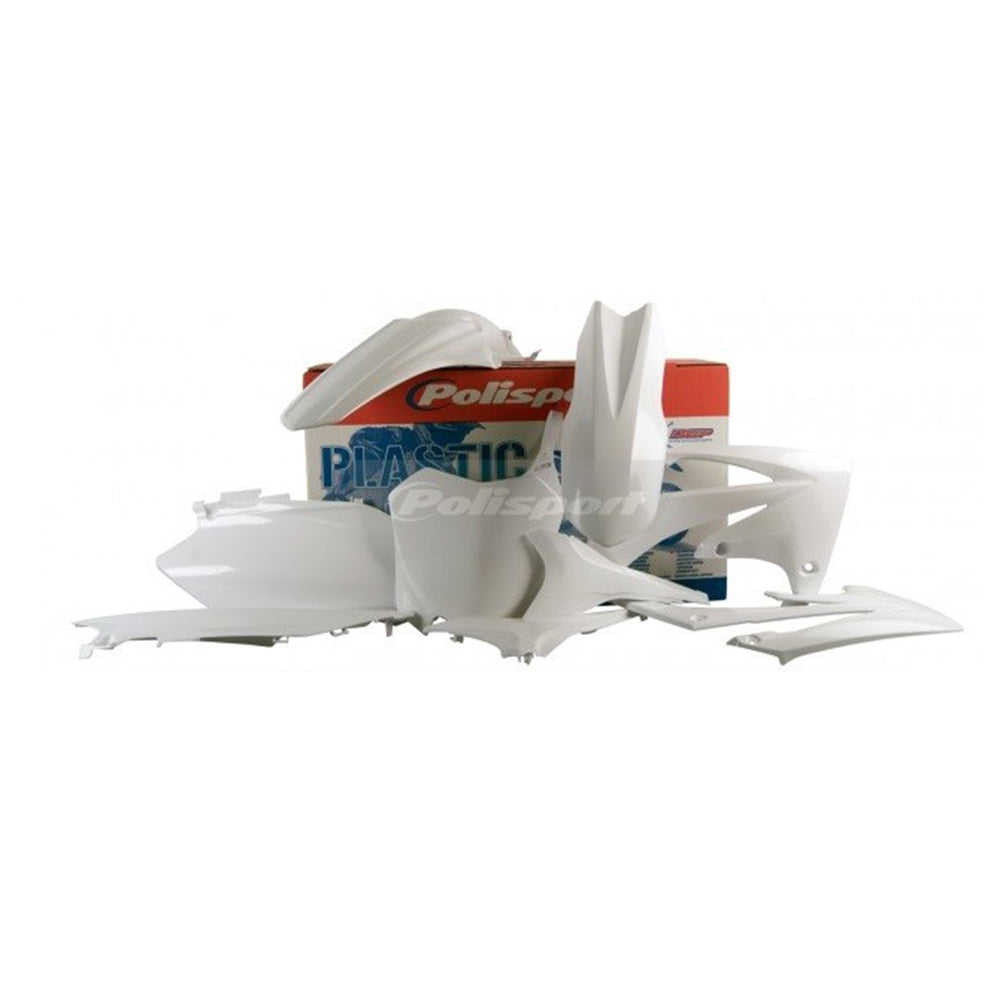 Polisport Plastic Kit HONDA CRF250R 11-13, CRF450R 11-12 White
