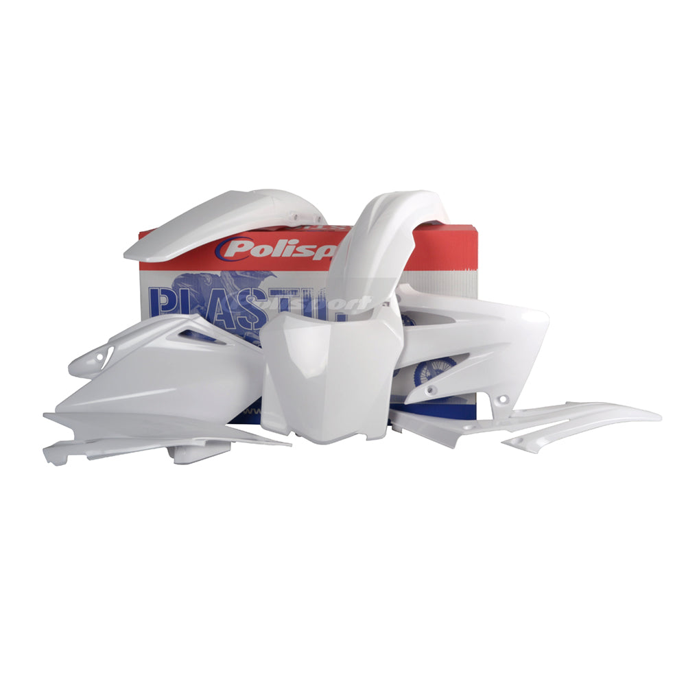 Polisport Plastic Kit HONDA CRF250R 08 White