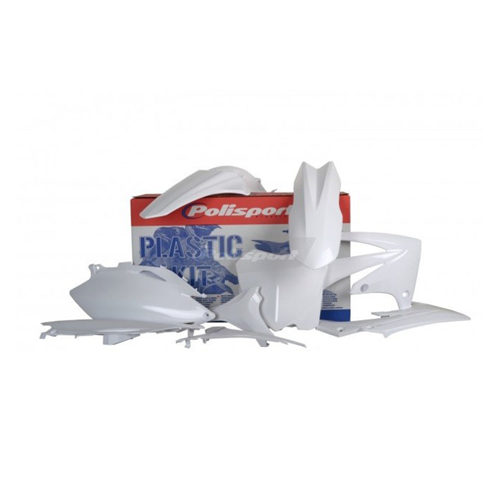 Polisport Plastic Kit HONDA CRF250R 2010, 450R 09-10 White