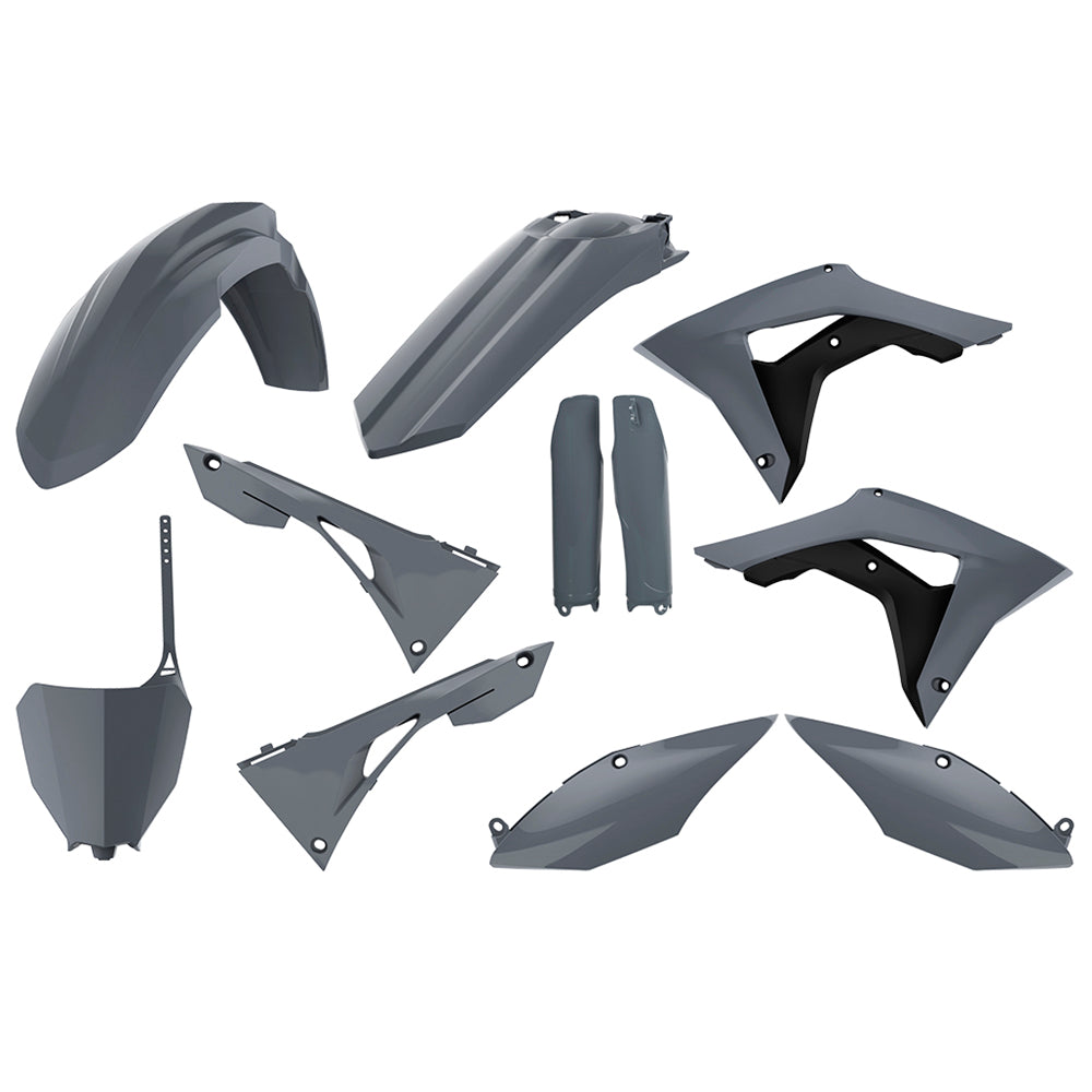 Polisport Plastic Kit HONDA CRF250R 2018, CRF450R 17-18 Nardo Grey