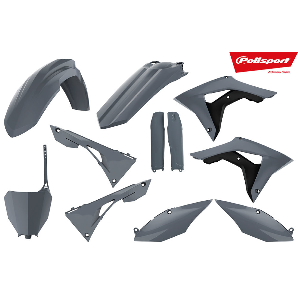 Polisport Plastic Kit HONDA CRF250R 19-21, CRF450R 19-20 Nardo Grey