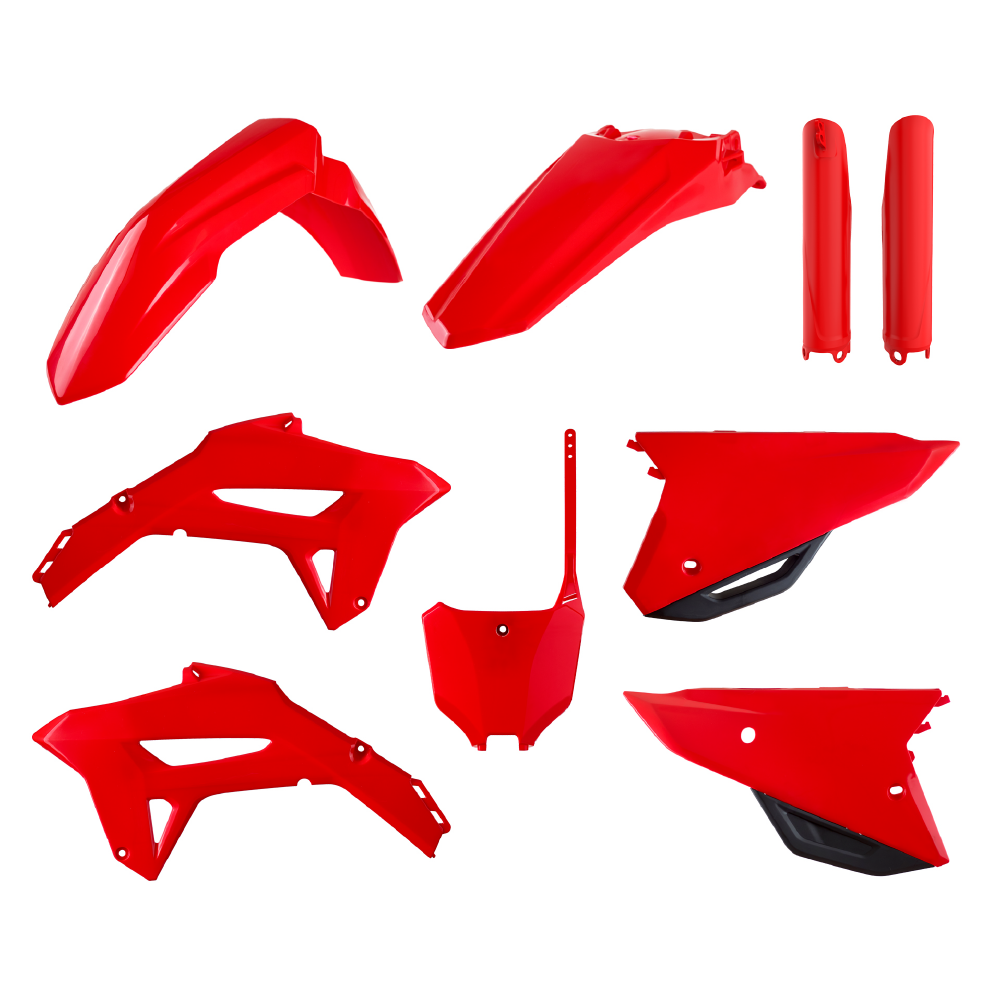Polisport Plastic Kit HONDA CRF250R 22-24, CRF450R 21-24 Red OEM