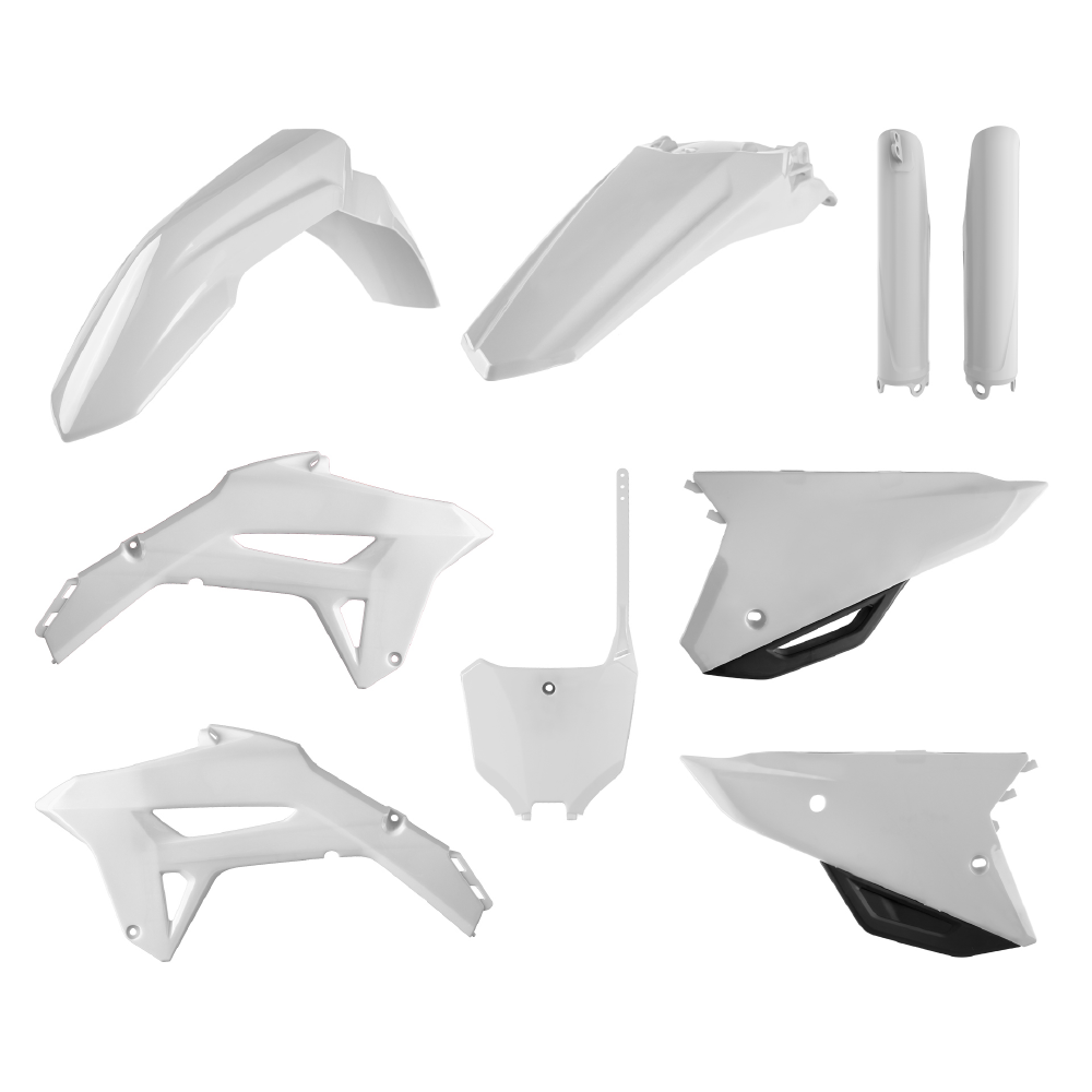 Polisport Plastic Kit HONDA CRF250R 22-24, CRF450R 21-24 White
