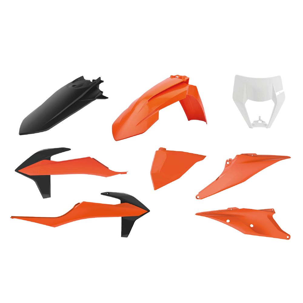 Polisport Plastic Kit Enduro KTM EXC/EXC-F 20-23 OEM