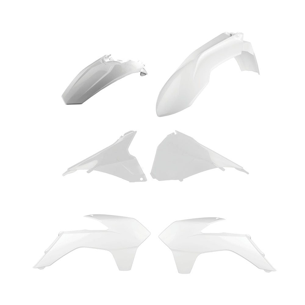 Polisport Plastic Kit Enduro KTM EXC/EXC-F 14-16 White