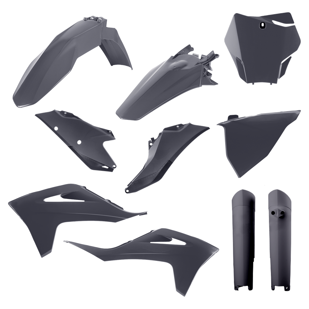 Polisport Plastic Kit GAS GAS MC125-250, MC250F-450F 21-23 Nardo Grey