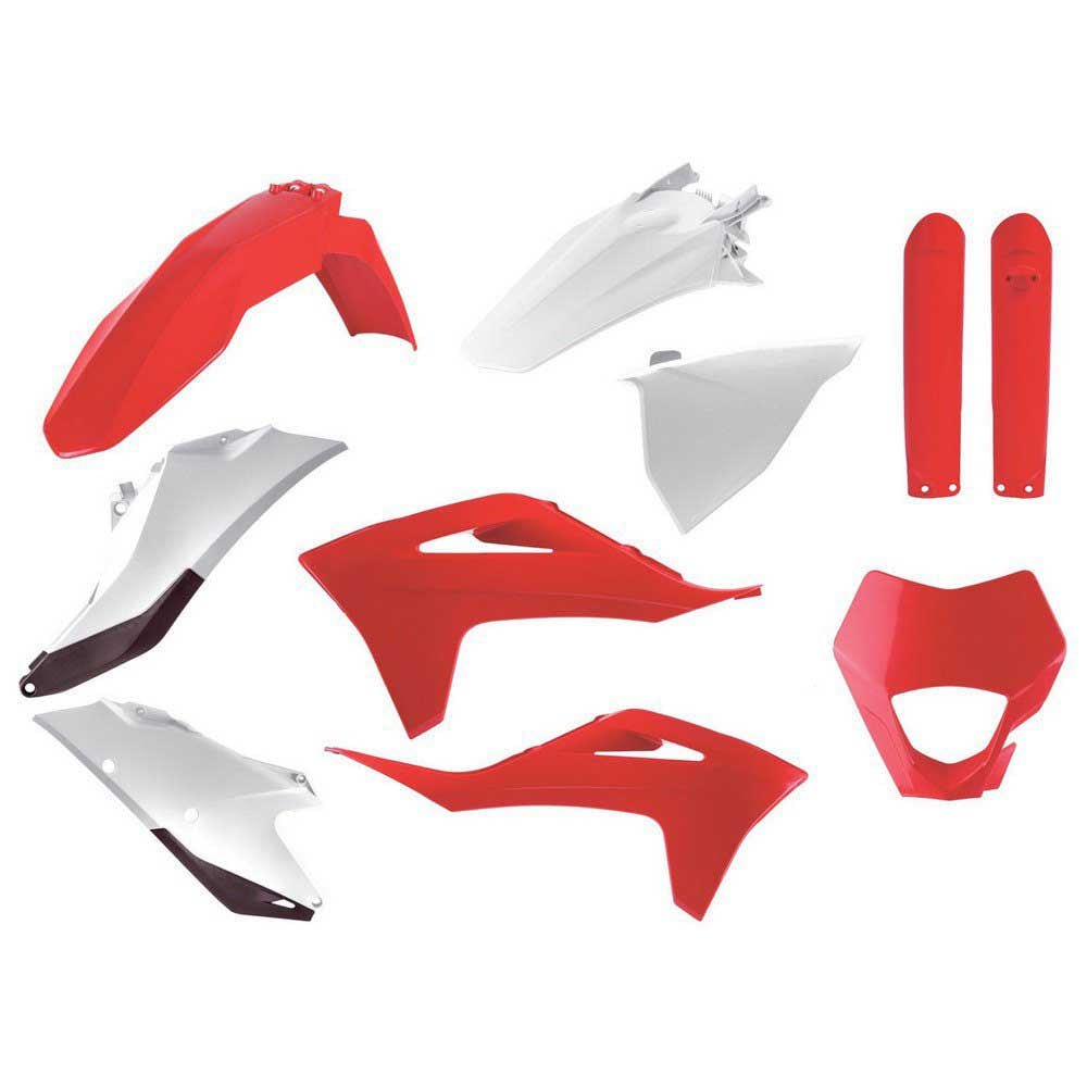 Polisport Plastic Kit GAS GAS MC125-250, MC250F-450F 21-23 Red/White