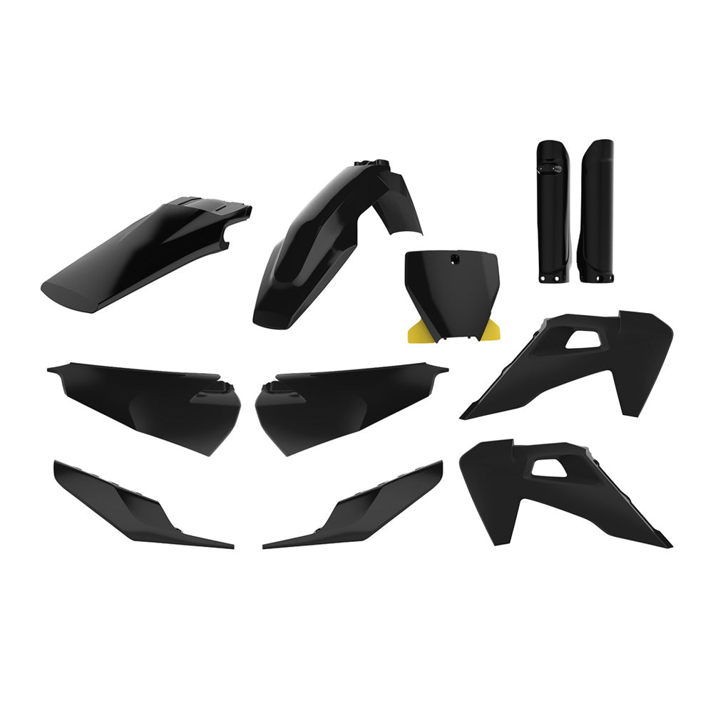 Polisport Plastic Kit HUSQVARNA TC/FC/TX/FX 19-22 Black