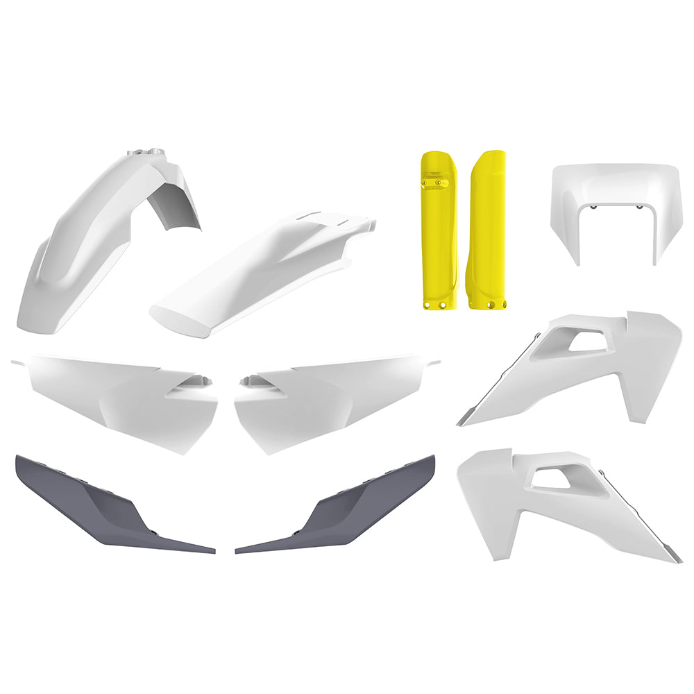 Polisport Plastic Kit HUSQVARNA TE150-300, FE250-501 20-23 OEM 20/21