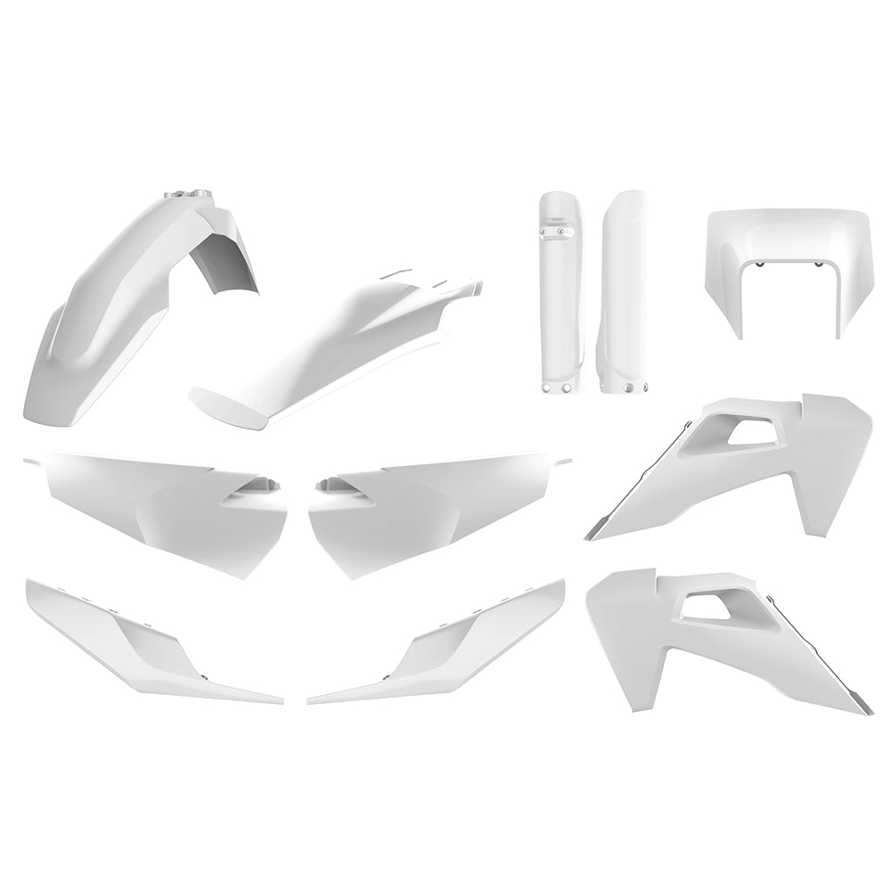 Polisport Plastic Kit HUSQVARNA TE150-300, FE250-501 20-23 White
