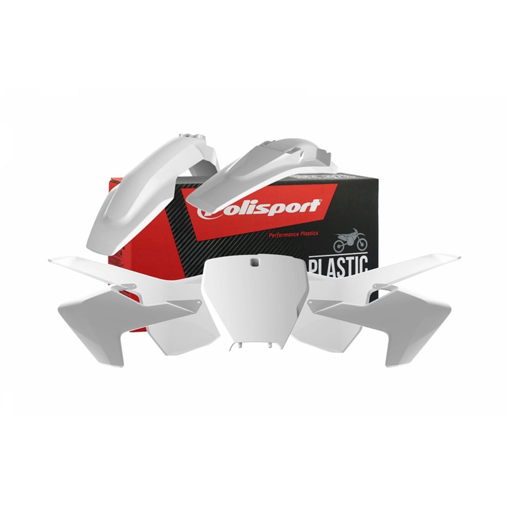 Polisport Plastic Kit HUSQVARNA TC125 16-18, TC250 17-18, FC250-450 16-18 White OEM 17-18