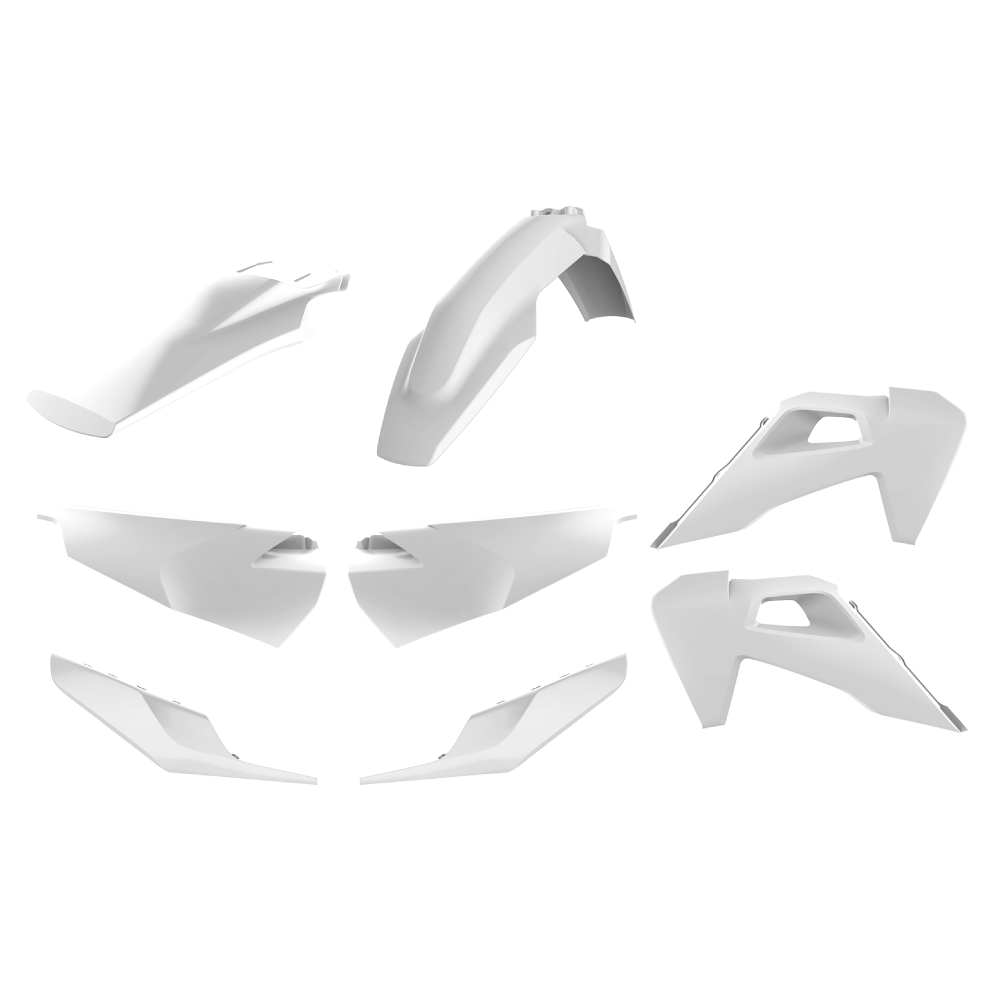 Polisport Plastic Kit HUSQVARNA TE150-300, FE250-501 20-23 White