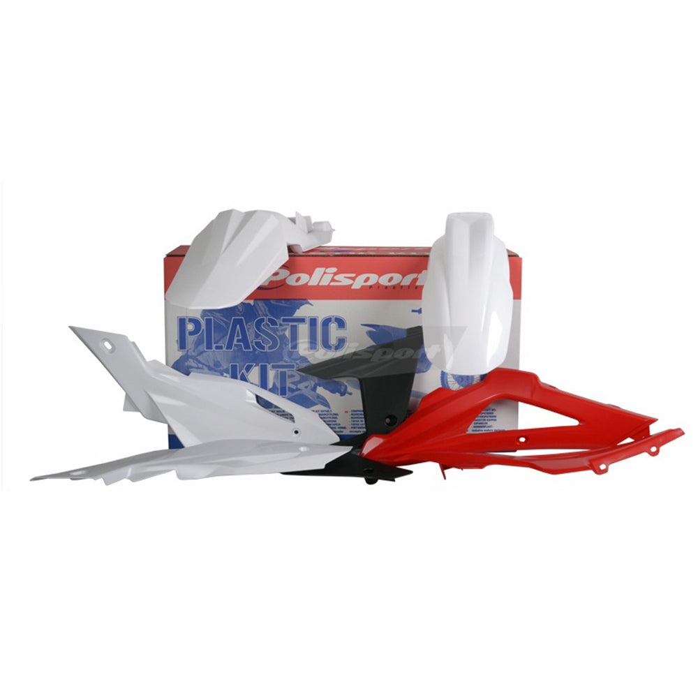 Polisport Plastic Kit HUSQVARNA TC/TE250-510 09-10 White/Red
