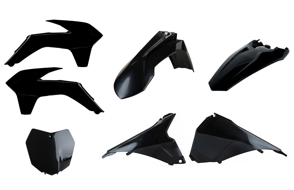 Polisport Plastic Kit KTM SX/SX-F/XC/XC-F 13-15, SX250 2016 Black