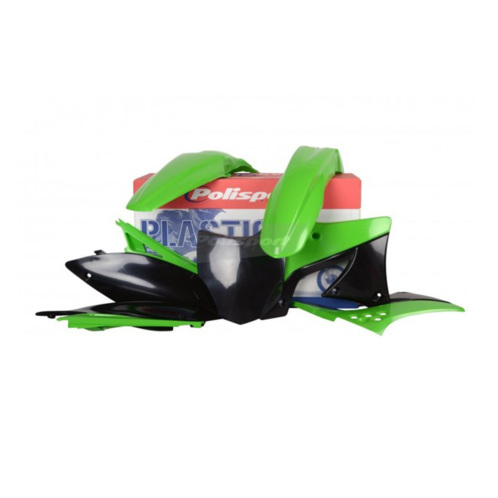 Polisport Plastic Kit KAWASAKI KX250F 09-12 OEM 2010/11