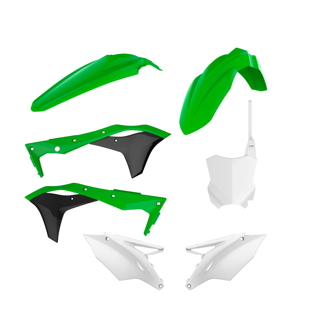 Polisport Plastic Kit KAWASAKI KX250F 17-20 OEM 17-18