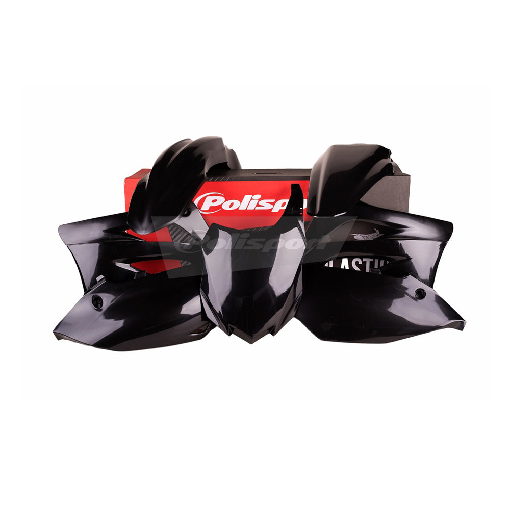 Polisport Plastic Kit KAWASAKI KX450F 13-15 Black
