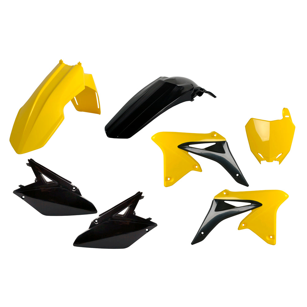 Polisport Plastic Kit SUZUKI RM-Z250 10-18 Yellow/Black