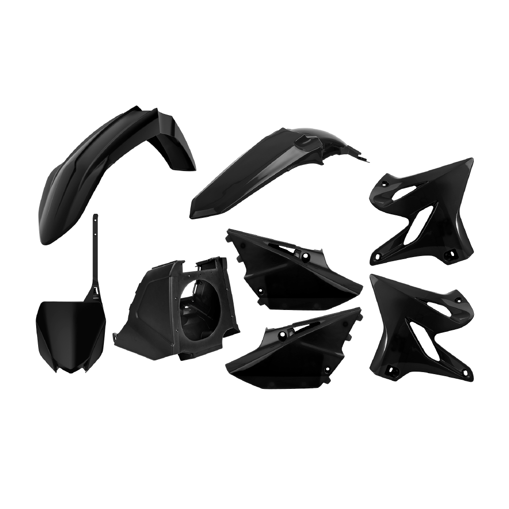 Polisport Plastic Kit YAMAHA Restyle Kit 2 YZ125/250 02-21 Black