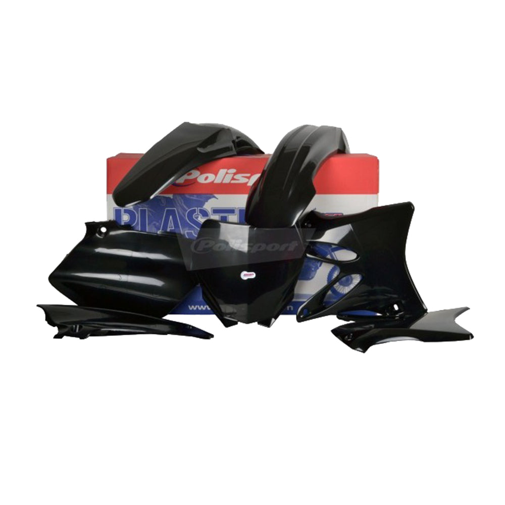 Polisport Plastic Kit YAMAHA YZ125/250 06-14 Black