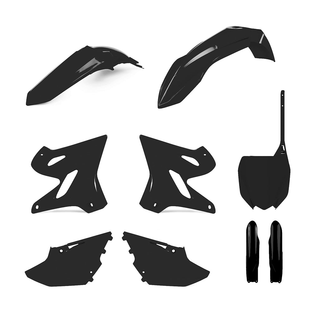 Polisport Plastic Kit YAMAHA YZ125/250 2021 Black
