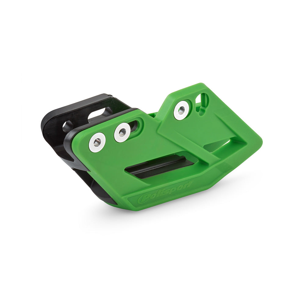 Polisport Performance Chain Guide KAWASAKI KX250F/450F 09-23, KX250XC/450XC 21-23 Green