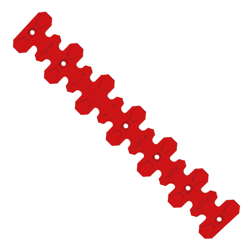 Polisport Armadillo 4 Stroke Header Pipe Guard Long Red