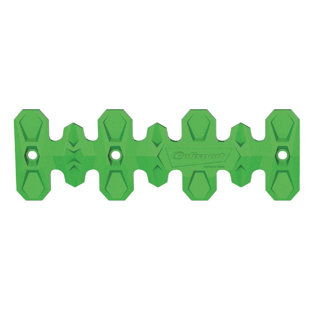 Polisport Armadillo 4 Stroke Header Pipe Guard Short Green