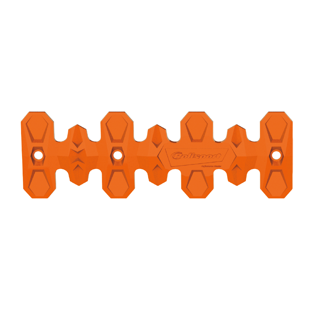 Polisport Armadillo 4 Stroke Header Pipe Guard Short Orange