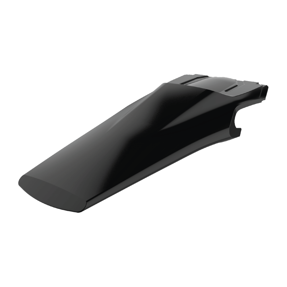 Polisport Rear Fender HUSQVARNA TC/FC/TX/FX 19-22, TE/FE 20-23 Black With Lugs