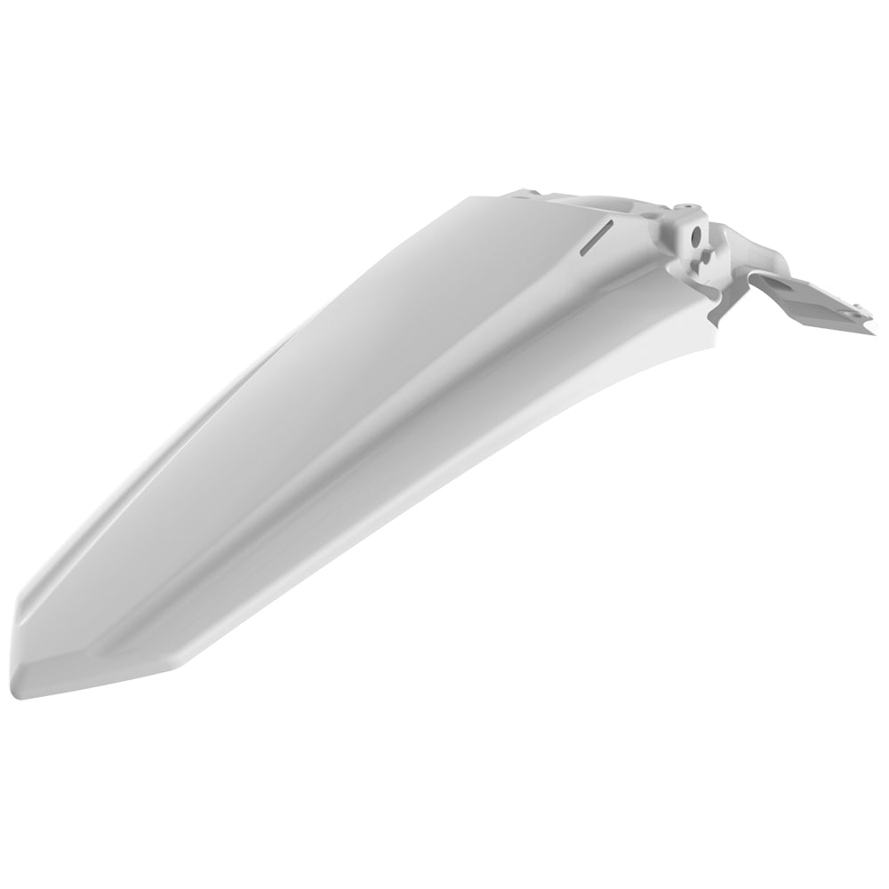 Polisport Rear Fender KAWASAKI KX250F 21-23, KX450F 19-23 White